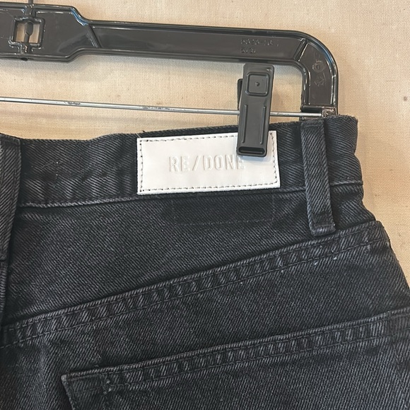 Re/Done Black Shorts - size 27 - Picture 3 of 4
